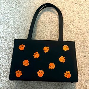 Clemson mini purse